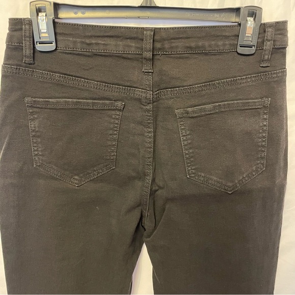 SHEIN Black Distressed Skinny Jeans NWOT Size Large Everyday Jeans Dark Denim - Picture 7 of 12